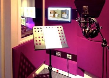 Piranha Studio Recording Booth